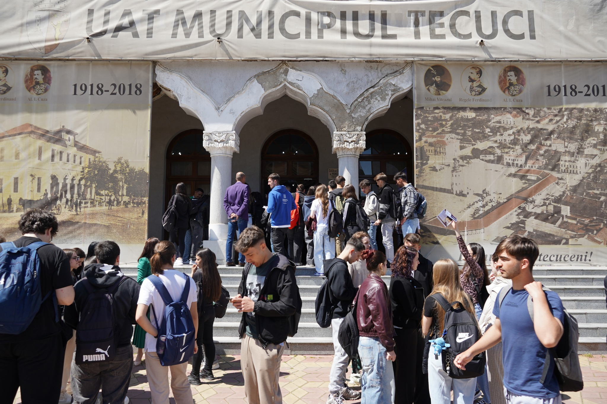 Caravana „Fii Student la #UDJG”, la Tecuci