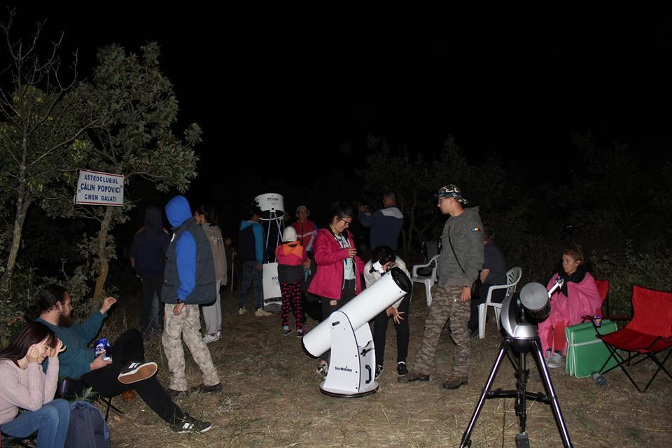 Tabără gratuită de astronomie în pădure