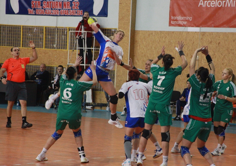 FOTO A noua victorie din campionat: HC Oţelul Galaţi – HCM Roman 30-22