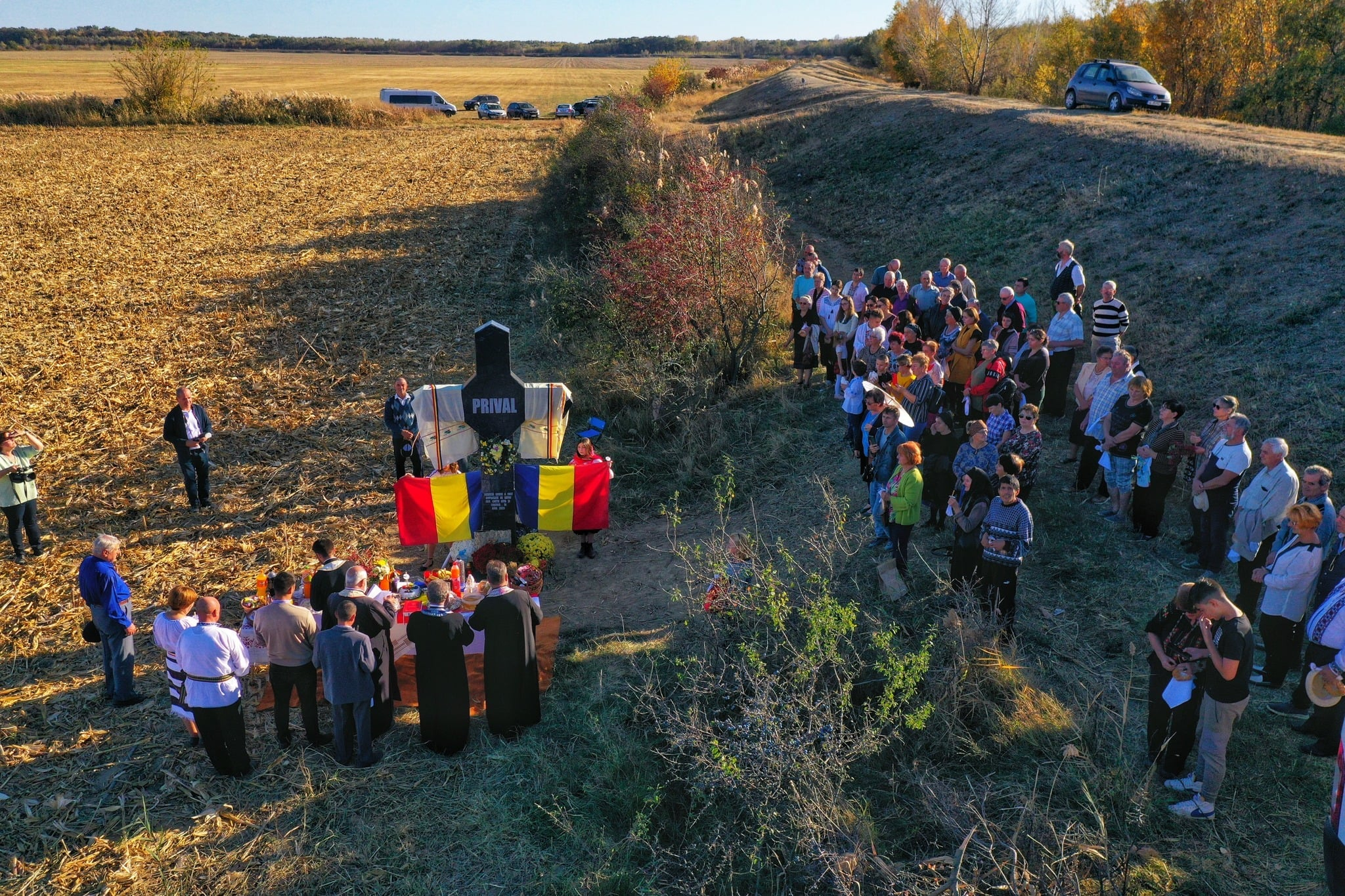 La Tudor Vladimirescu, un al treilea monument comemorativ