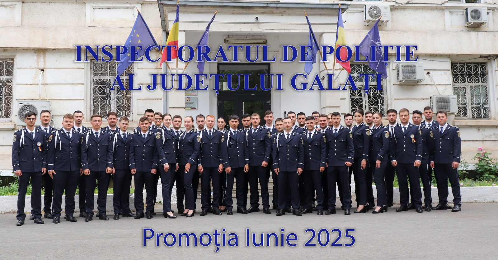 O nouă promoție de agenți a ajuns la Poliția Galați