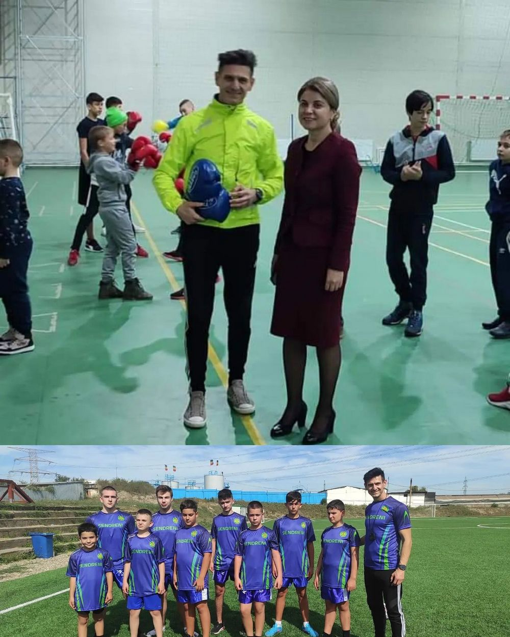 Cursuri gratuite de box și kickboxing la Șendreni