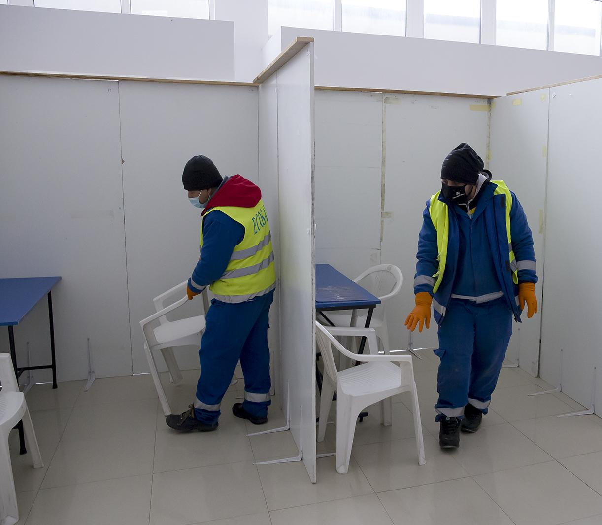 Puncte pentru vaccinarea împotriva COVID-19