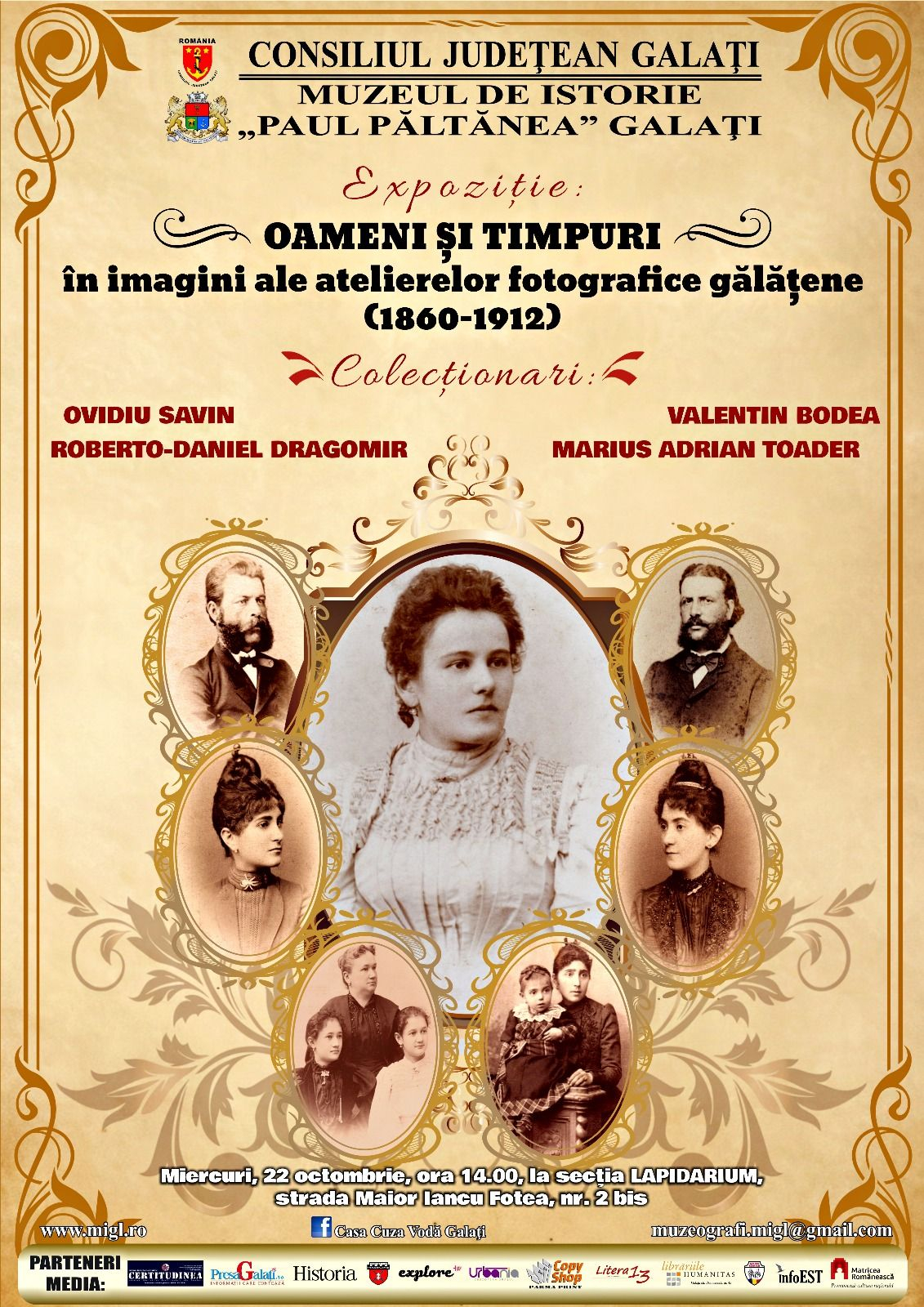 Călătorie în timp, într-o expoziție de fotografie gălățeană
