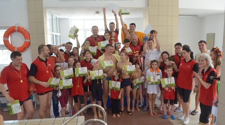 Înotătorii gălăţeni pe podiumul „Cupei Primăverii”