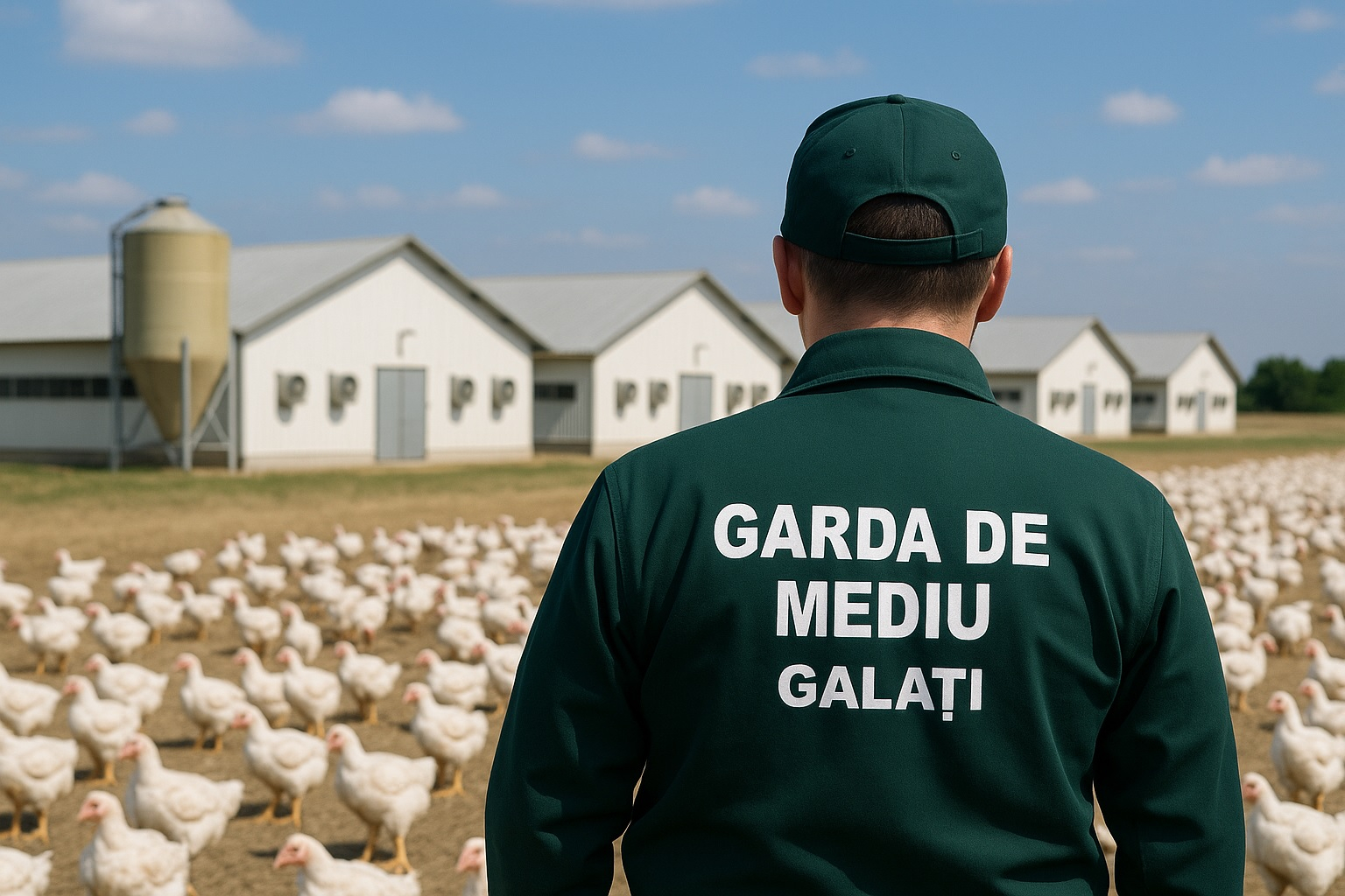 Amenzi uriașe la o fermă avicolă din Șivița