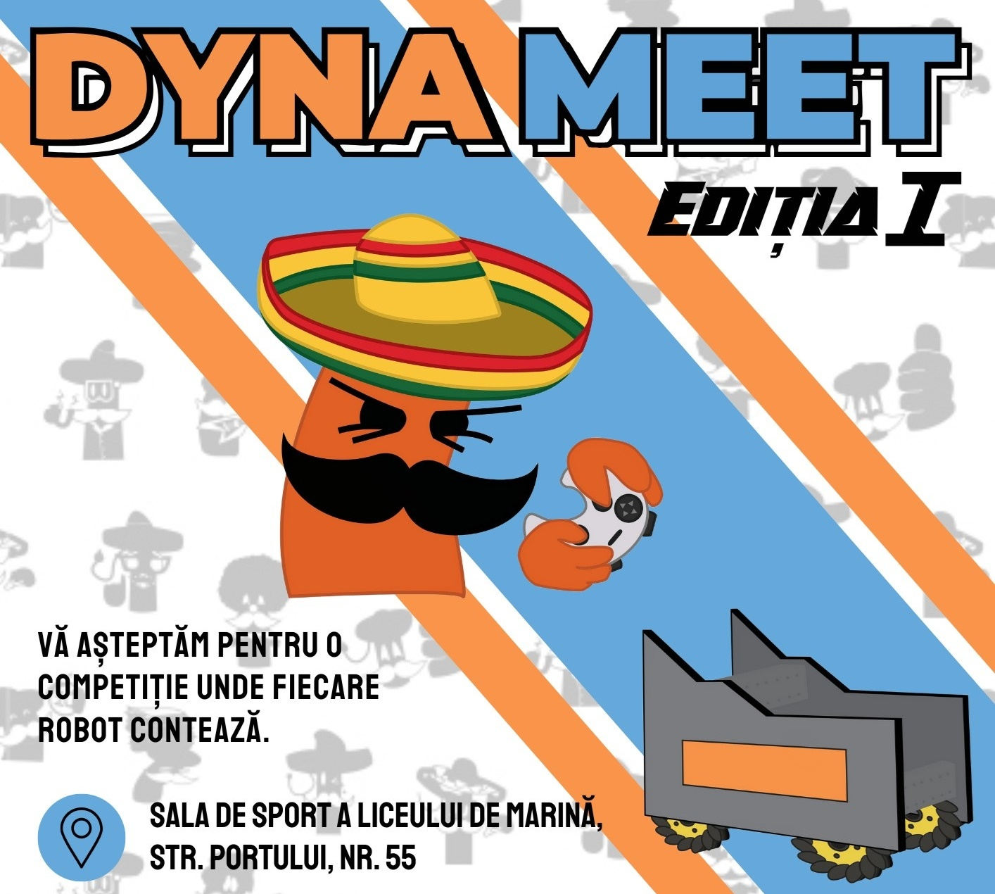 Prima competiție de robotică din acest an