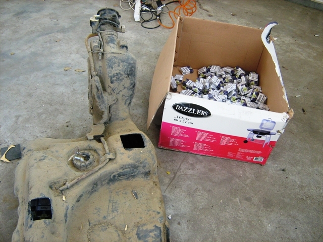 O nouă captură de ţigări de contrabandă