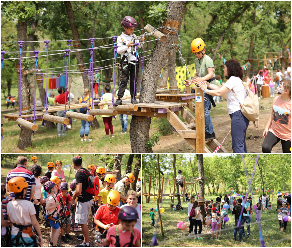 Final de sezon la Parcul de Aventură de la Gârboavele, cu 10.000 de vizitatori în 2024