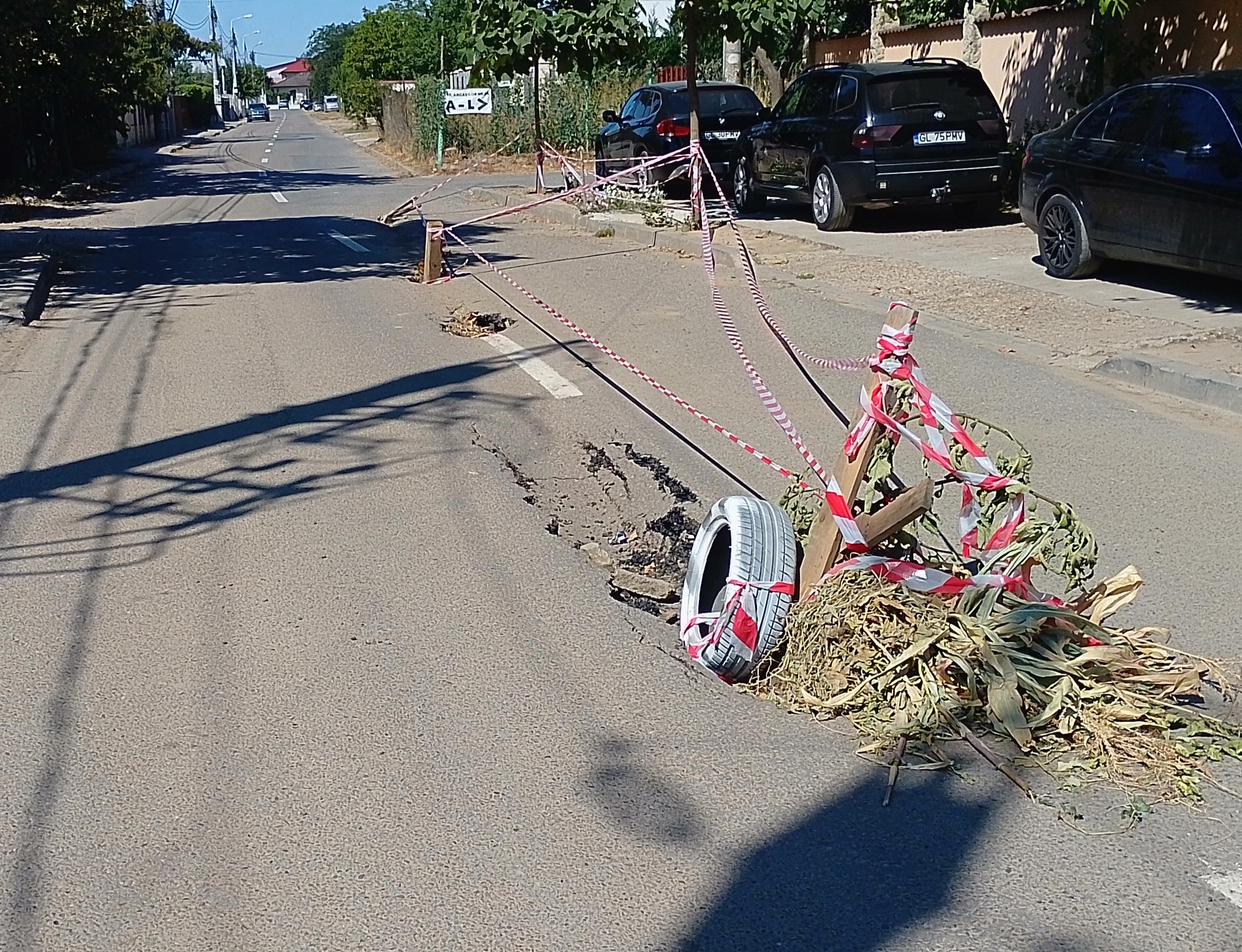 Surpări pe strada Arcaşilor