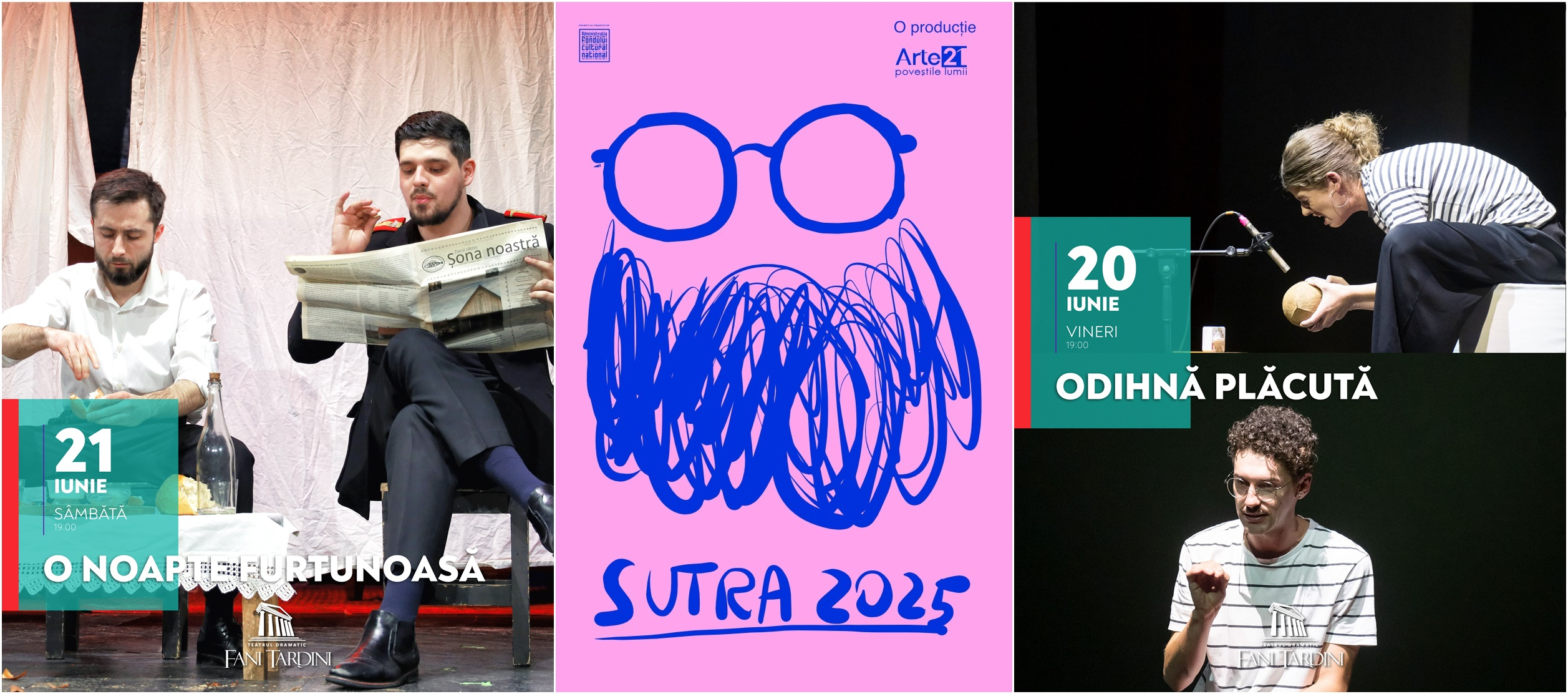 Final de stagiune în forţă la Teatrul Dramatic „Fani Tardini”