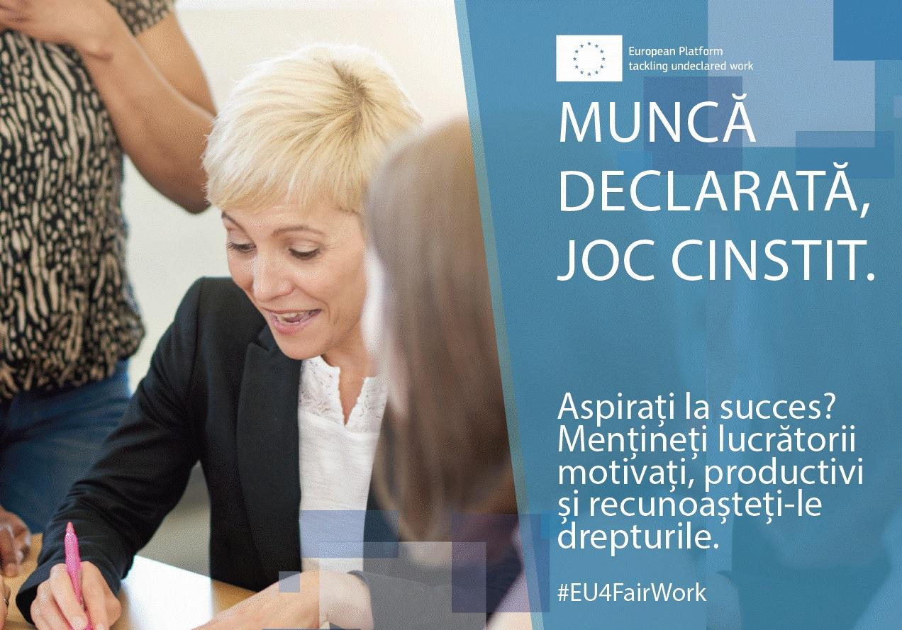 Campanie europeană împotriva muncii la negru