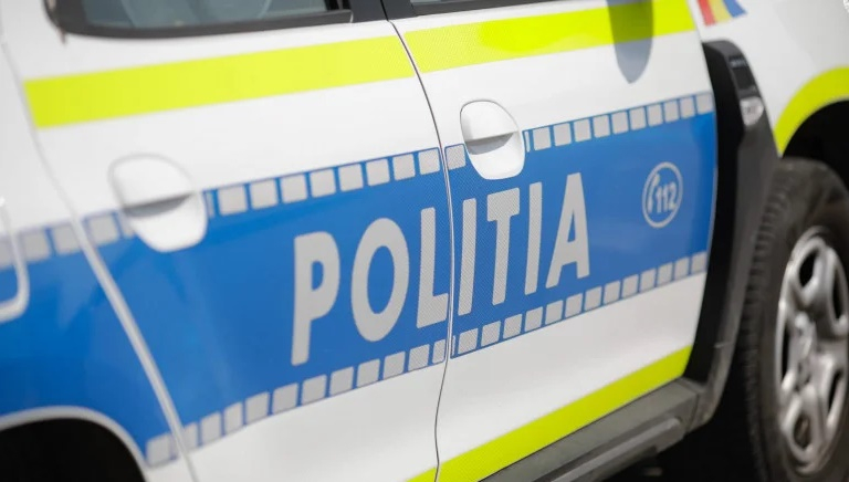 Un tânăr fără permis a făcut accident cu utilajul de construcții