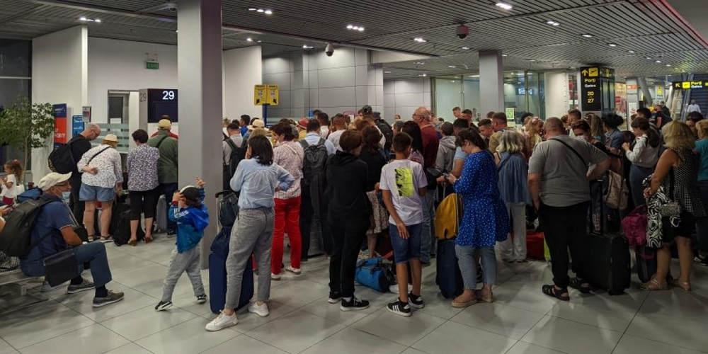 Curse aeriene afectate de o pană informatică globală