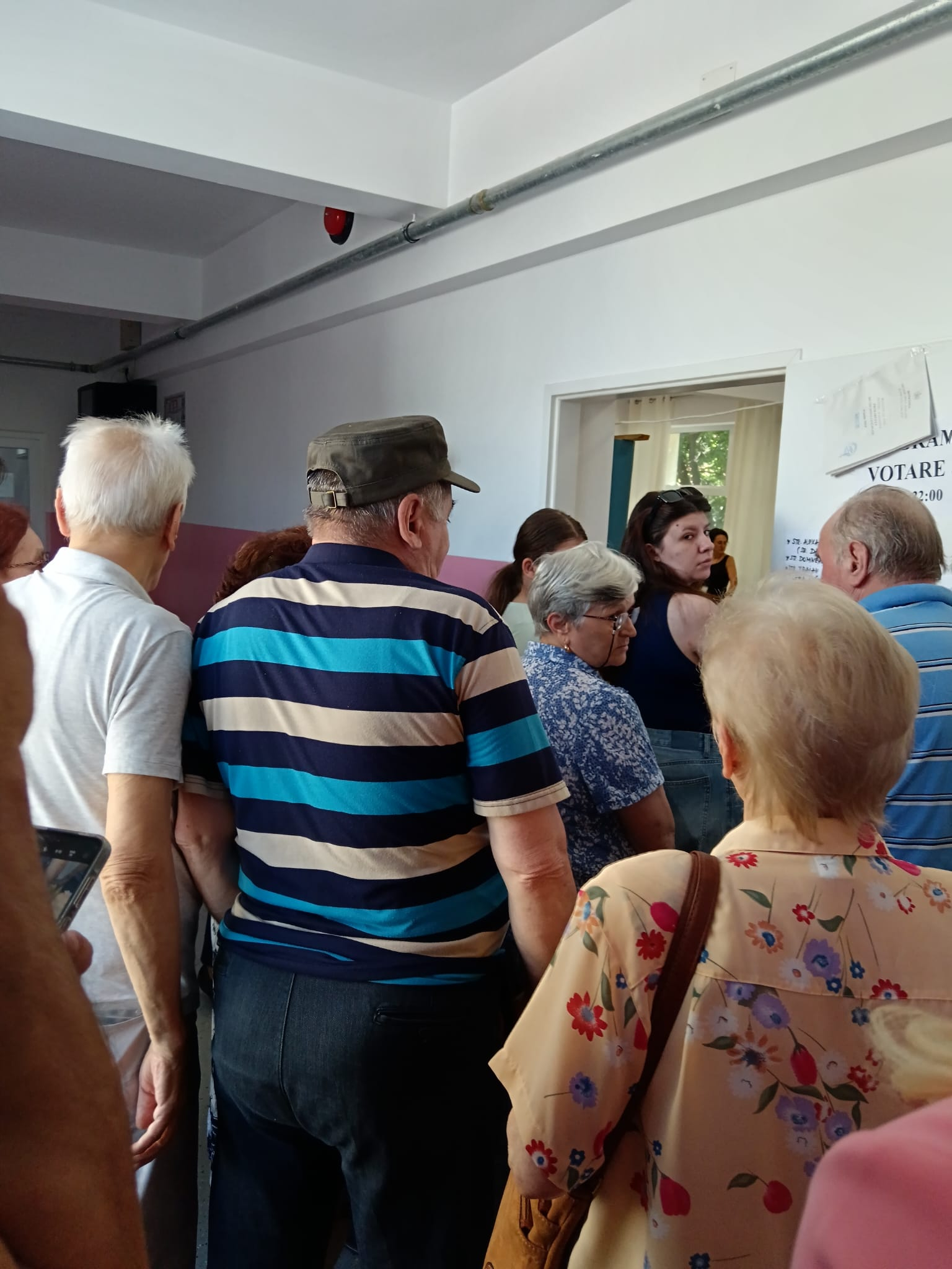 Incident la o secție de votare din Galați