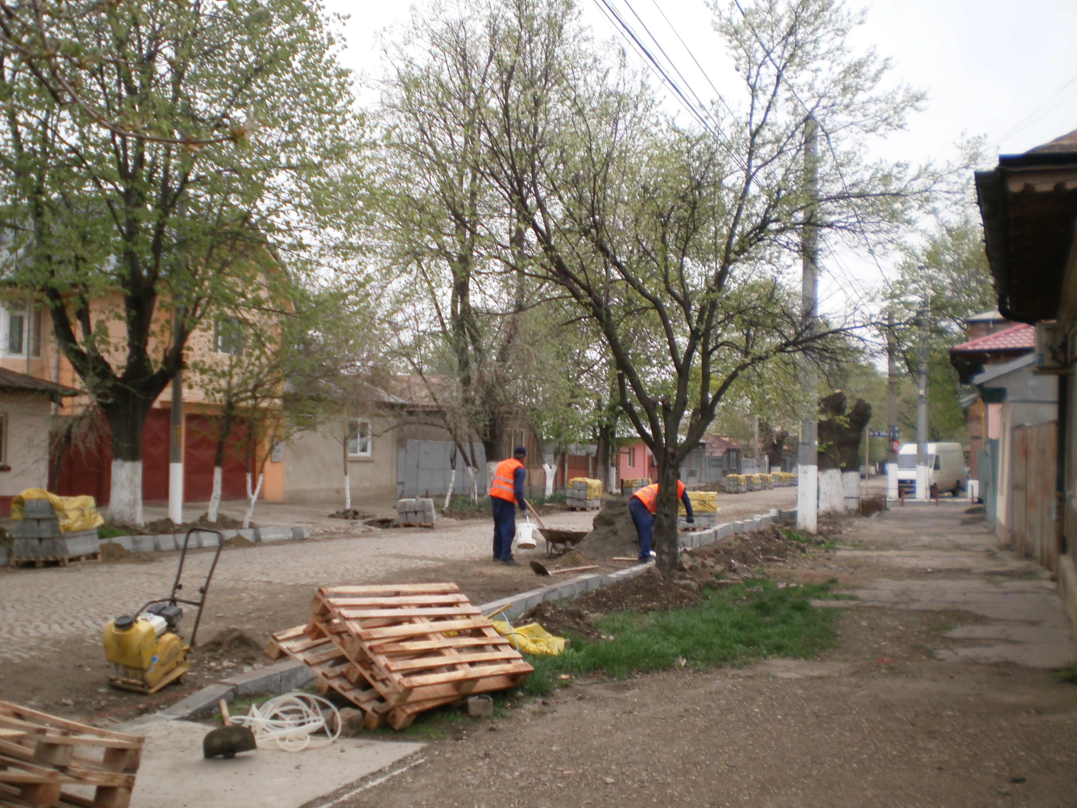 Bordurile vechi, înnoite peste noapte 