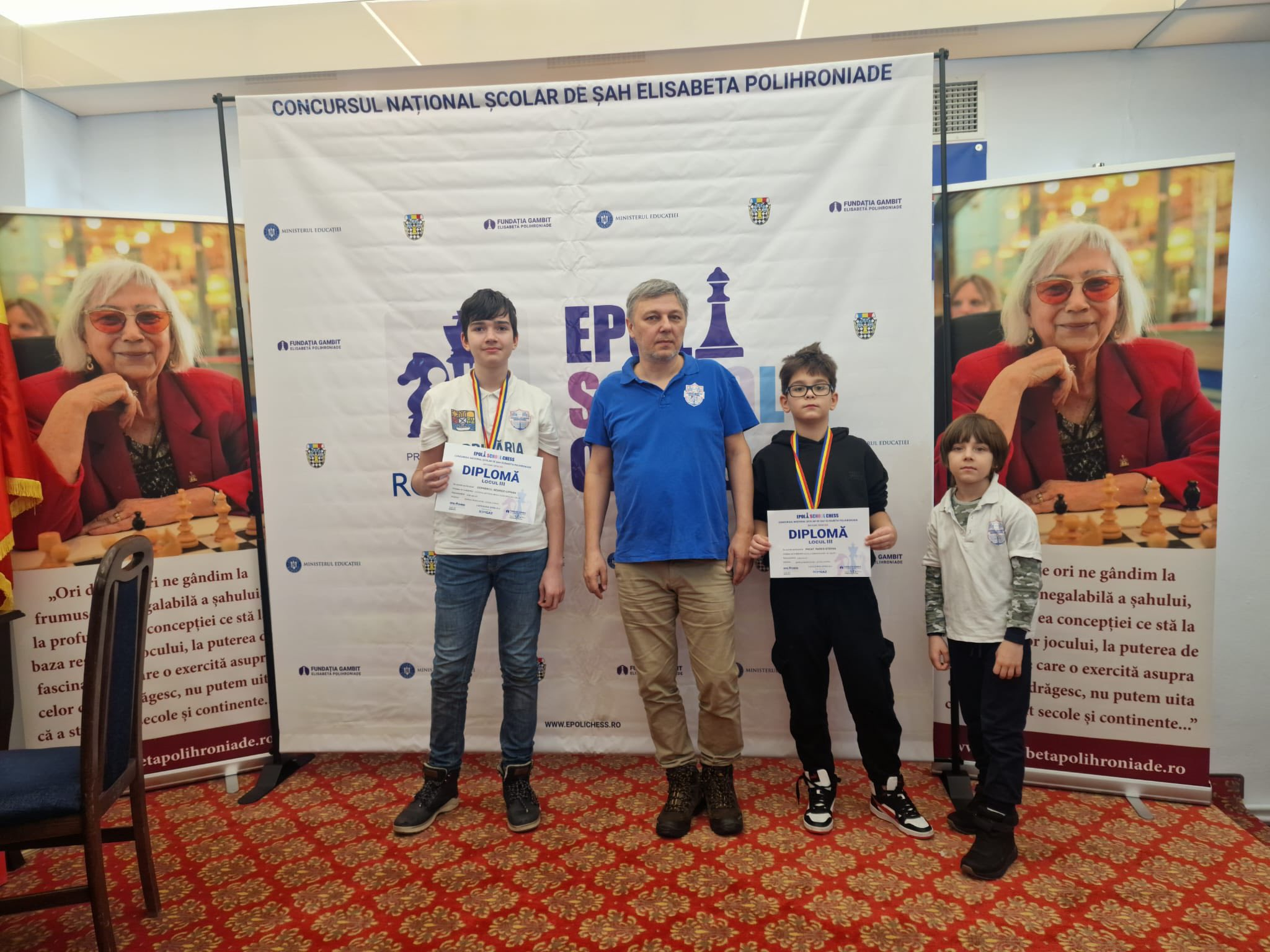 Concurs de șah pentru școlari. Din sportul gălățean