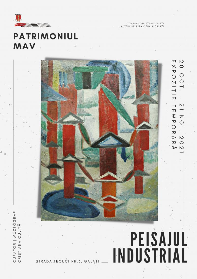 Peisajul industrial, în patrimoniul Muzeului de Artă Vizuală