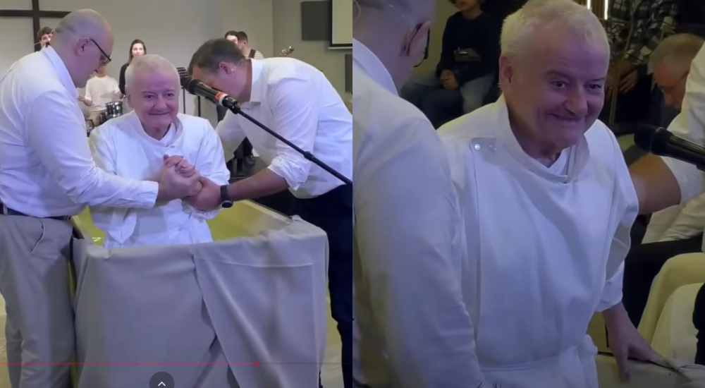 Botezul lui Irinel Columbeanu… în direct