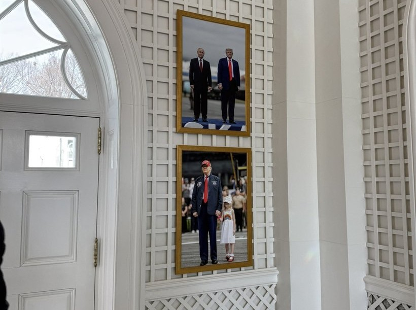 Trump și-a pus în ramă poza cu Putin