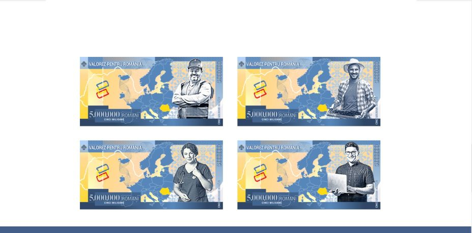O bancnotă dedicată diasporei