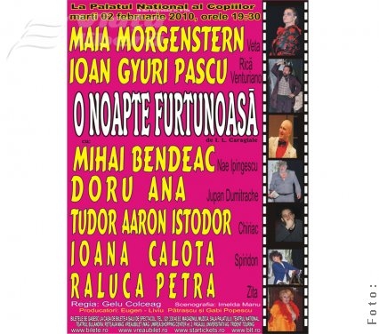 „O noapte furtunoasă”, la Dramatic