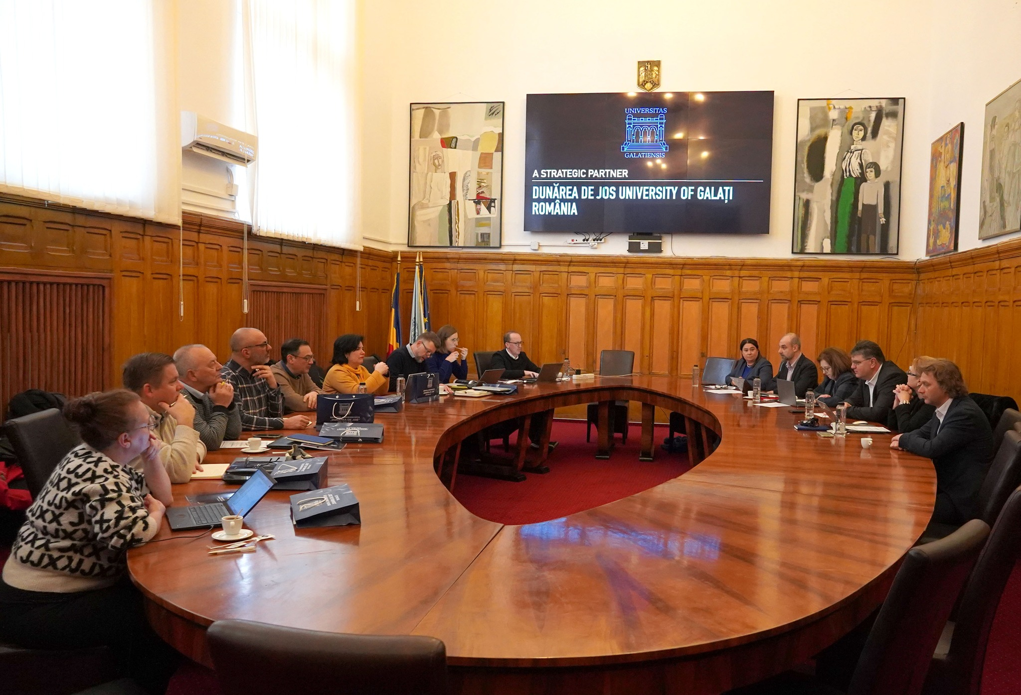 Colaborare europeană la Universitatea „Dunărea de Jos”