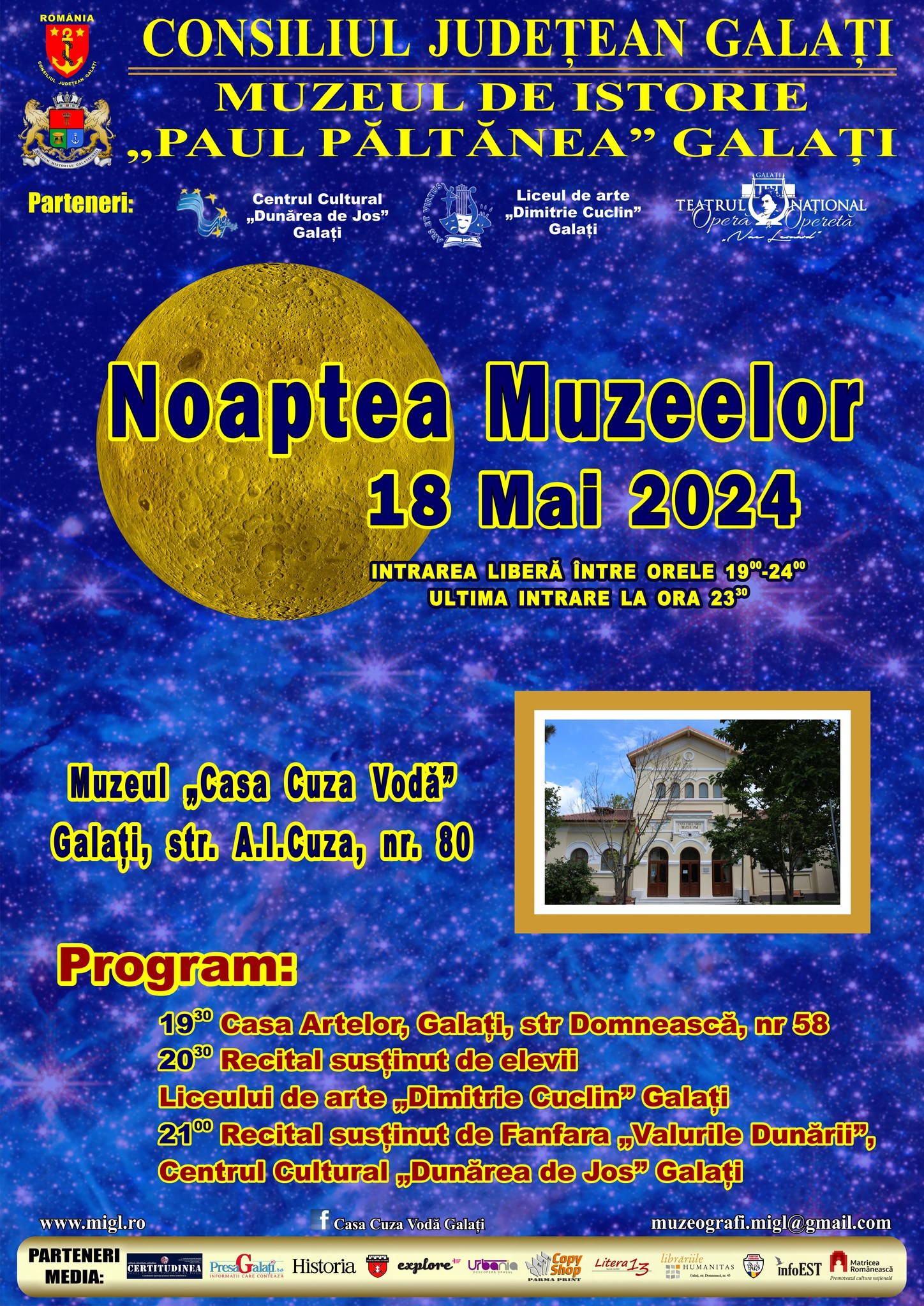 Situaţie confuză la Muzeul de Istorie "Paul Păltănea". Majoritatea angajaţilor protestează, dar instituţia participă la "Noaptea Muzeelor"