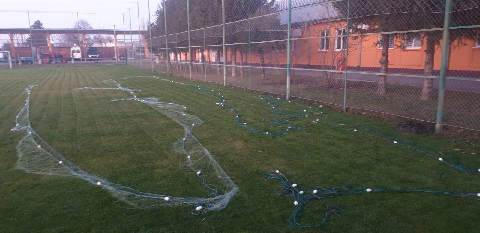 A pescuit cu plase monofilament