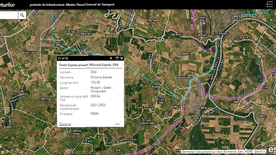 Contract pentru drumul expres Buzău - Brăila