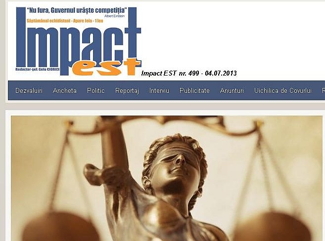 Săptămânalul gălăţean "Impact Est" a ajuns la 500 de apariţii