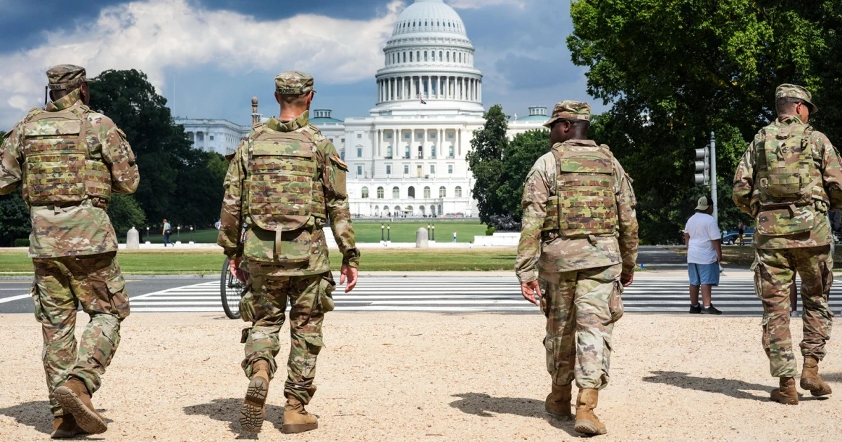 „NeAmerican”. Trei state republicane trimit trupe ale Gărzii Naționale la Washington