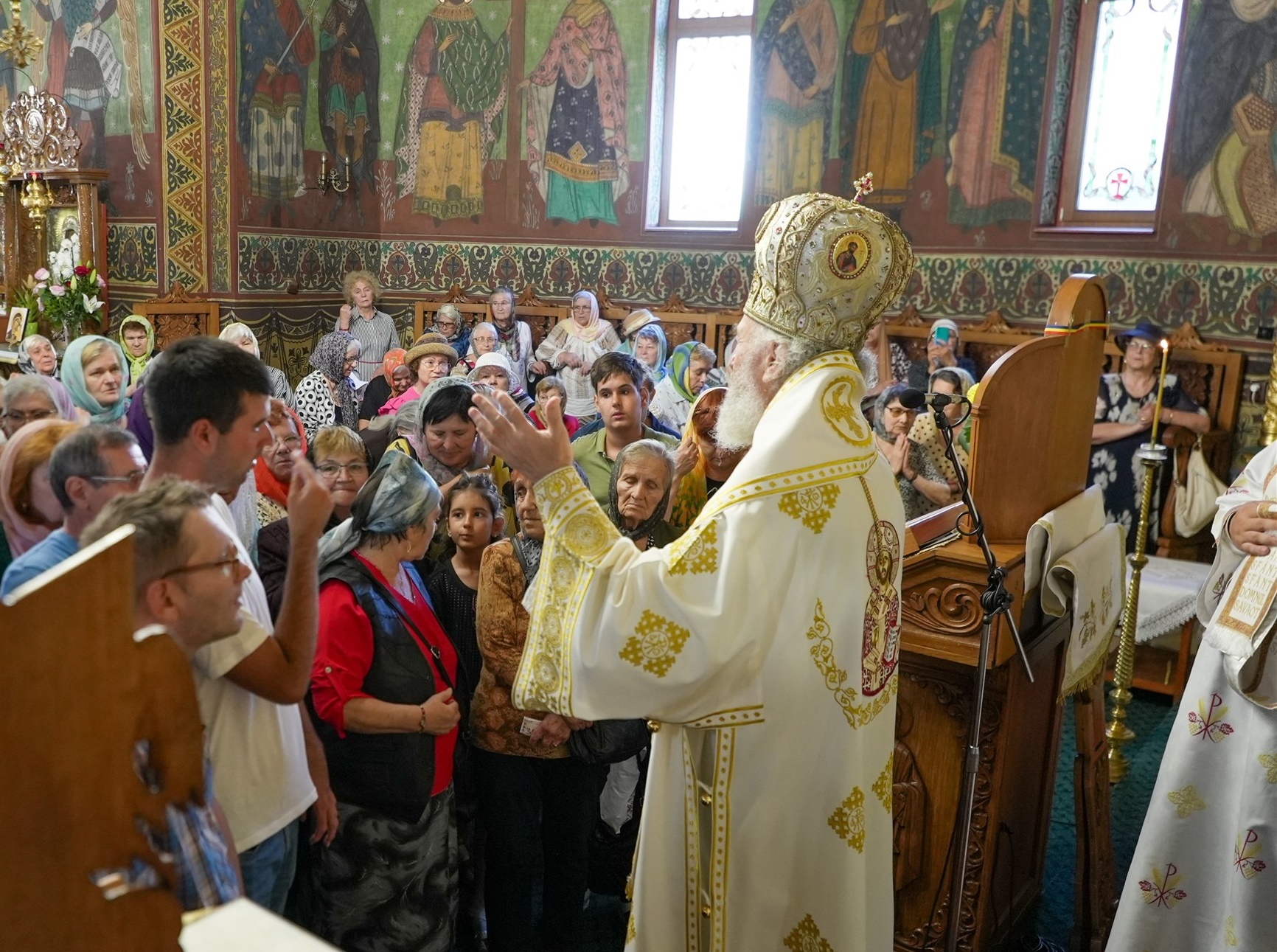 Sărbătoare la biserica gălăţeană ocrotită de Sf. Dionisie Exiguul. La începutul noului an bisericesc