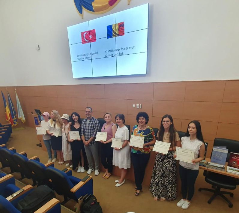 Cunoștințe certificate de limbă turcă, pentru studenți și cadre didactice