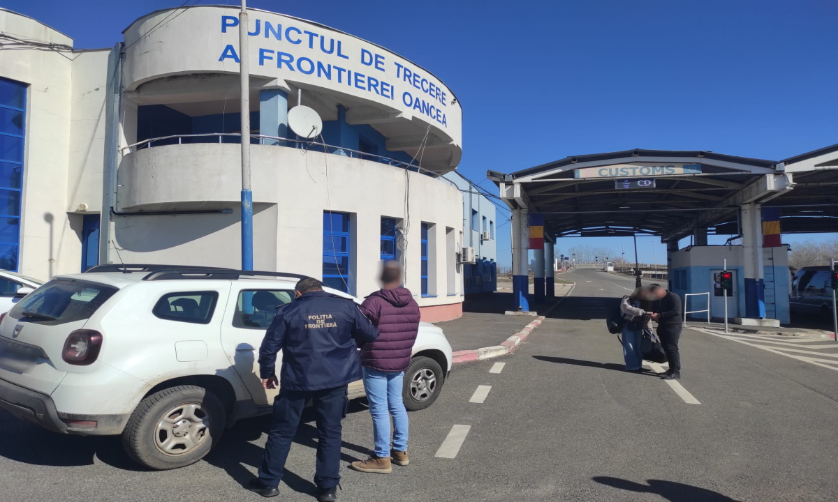 Moldovean căutat internațional, depistat la Oancea