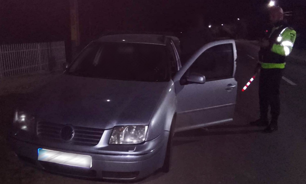 Depistat la volan fără permis