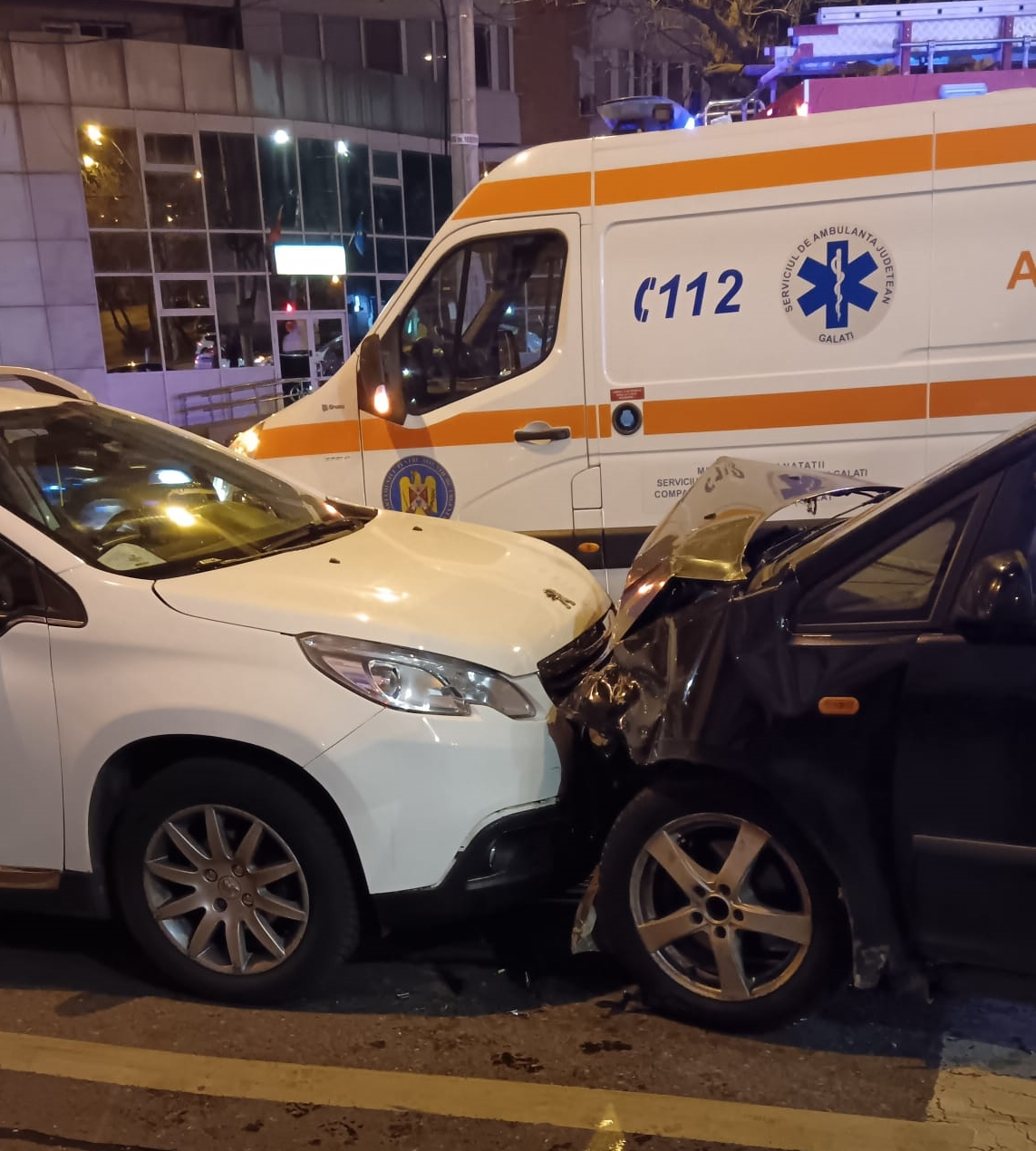 Accident rutier cu trei victime, la Baia Comunală (FOTO-VIDEO)