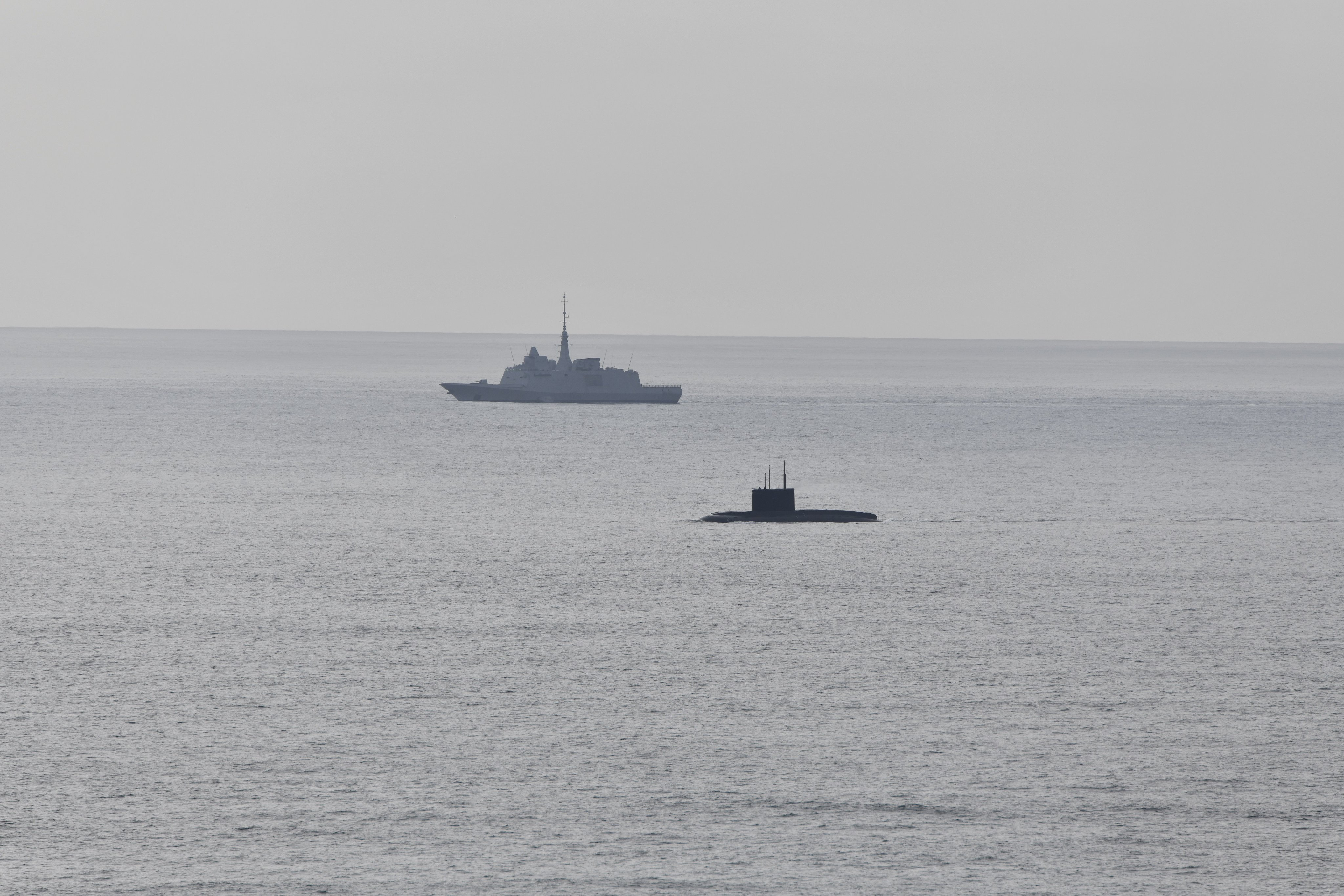 Submarin rusesc, surprins în apele NATO