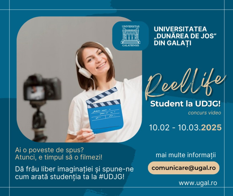 Concurs cu materiale video din viața de student
