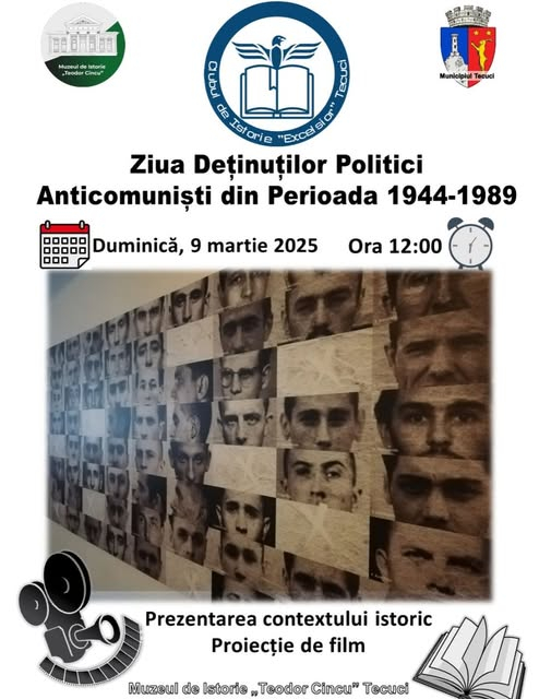 Ziua Deținuților Politici Anticomuniști, la Tecuci