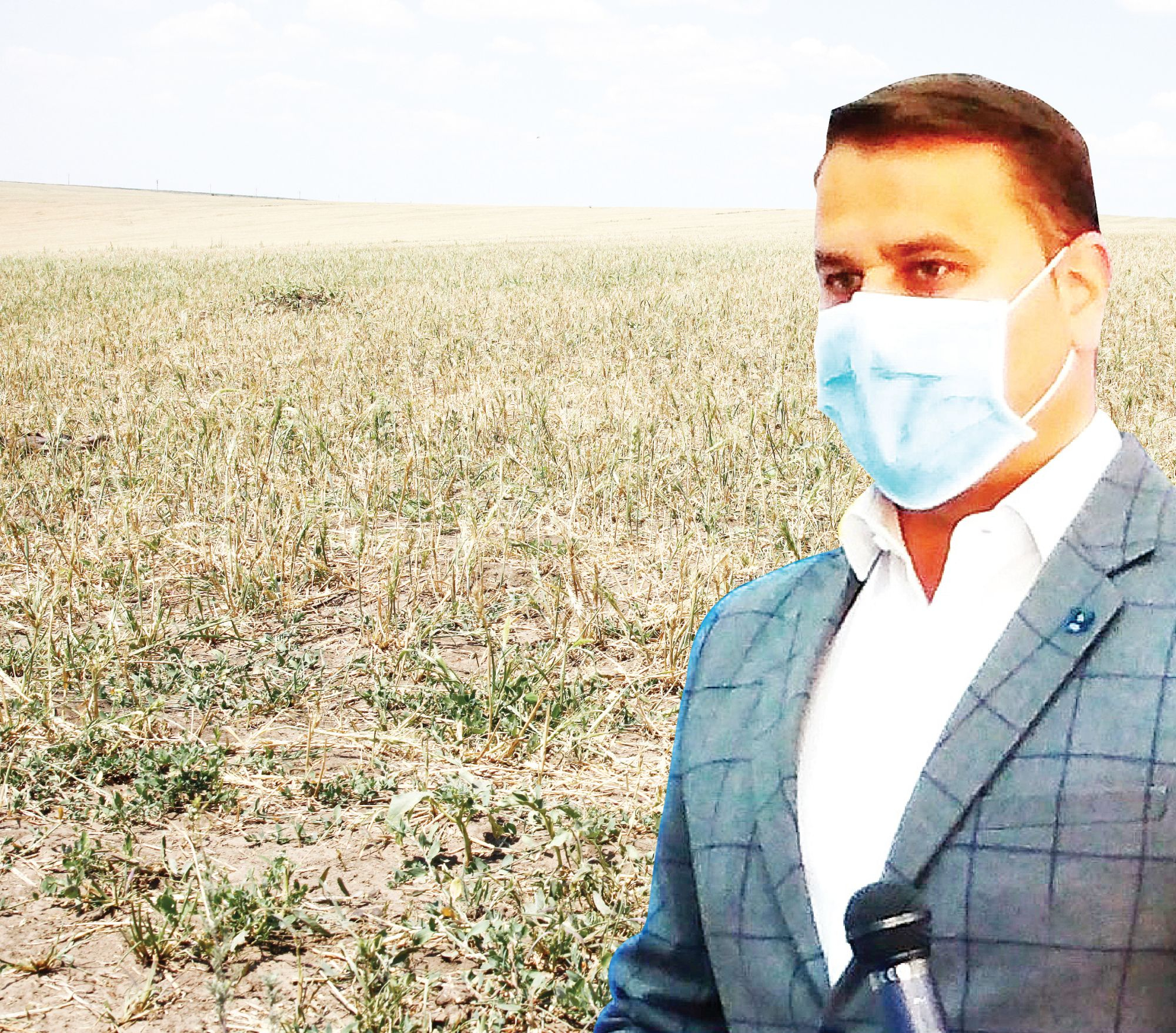 George Stângă promite 150 de euro pe hectar calamitat de secetă