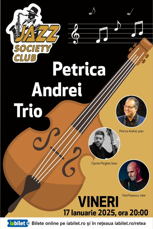 Petrică Andrei Trio, în recital la Galați