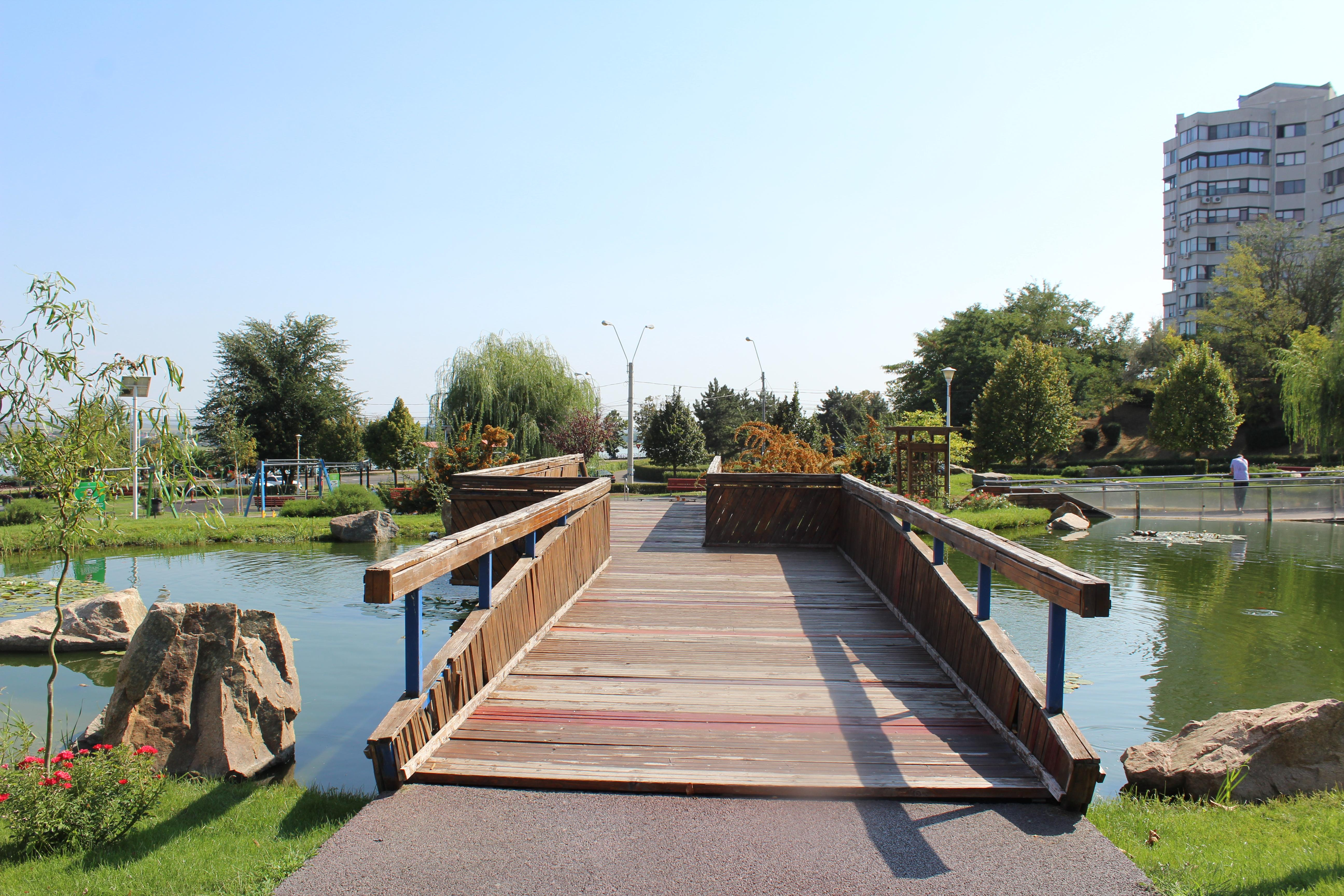 Echipamente noi pentru iazul din Parcul Viva (FOTO)