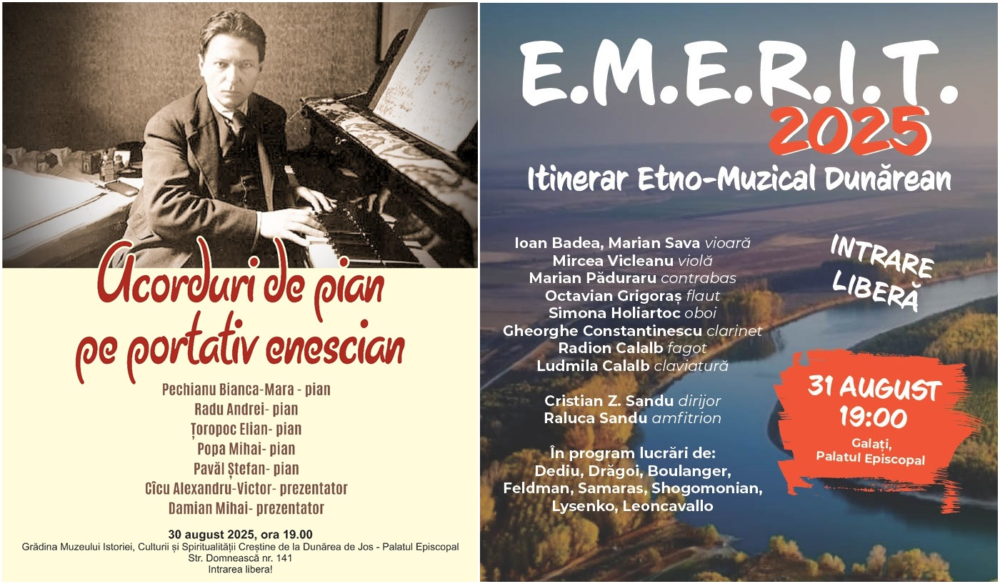 Două serate culturale, la Muzeul Eparhial, în acest weekend