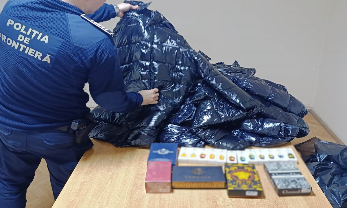 Bărbat depistat cu produse contrafăcute de 18.000 de lei