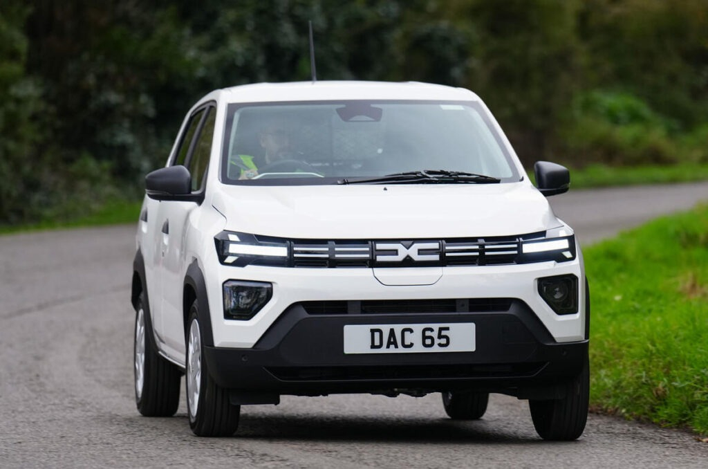 Dacia Spring Cargo, în Marea Britanie