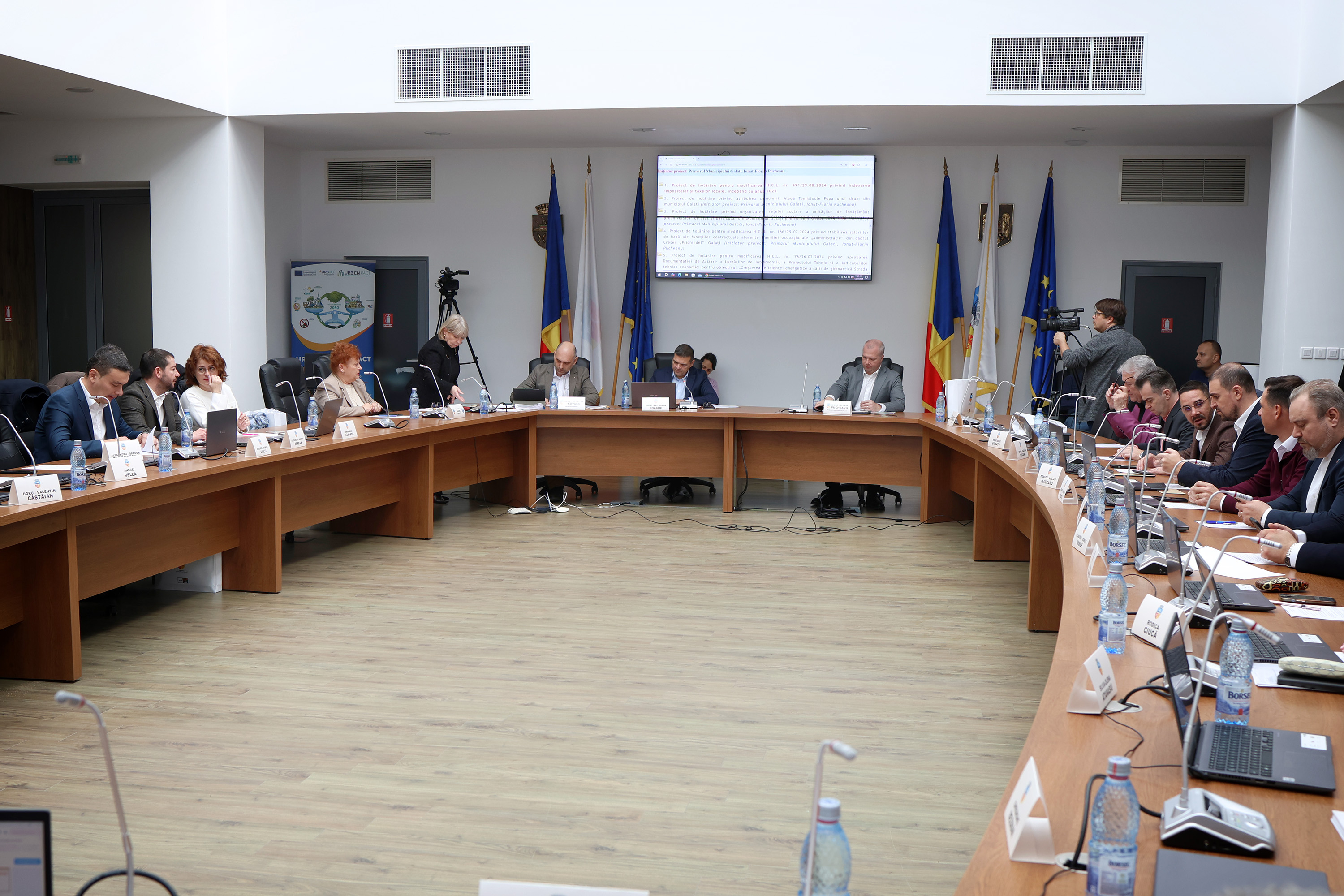 Primul proiect respins de opoziție în Consiliul Local Galaţi