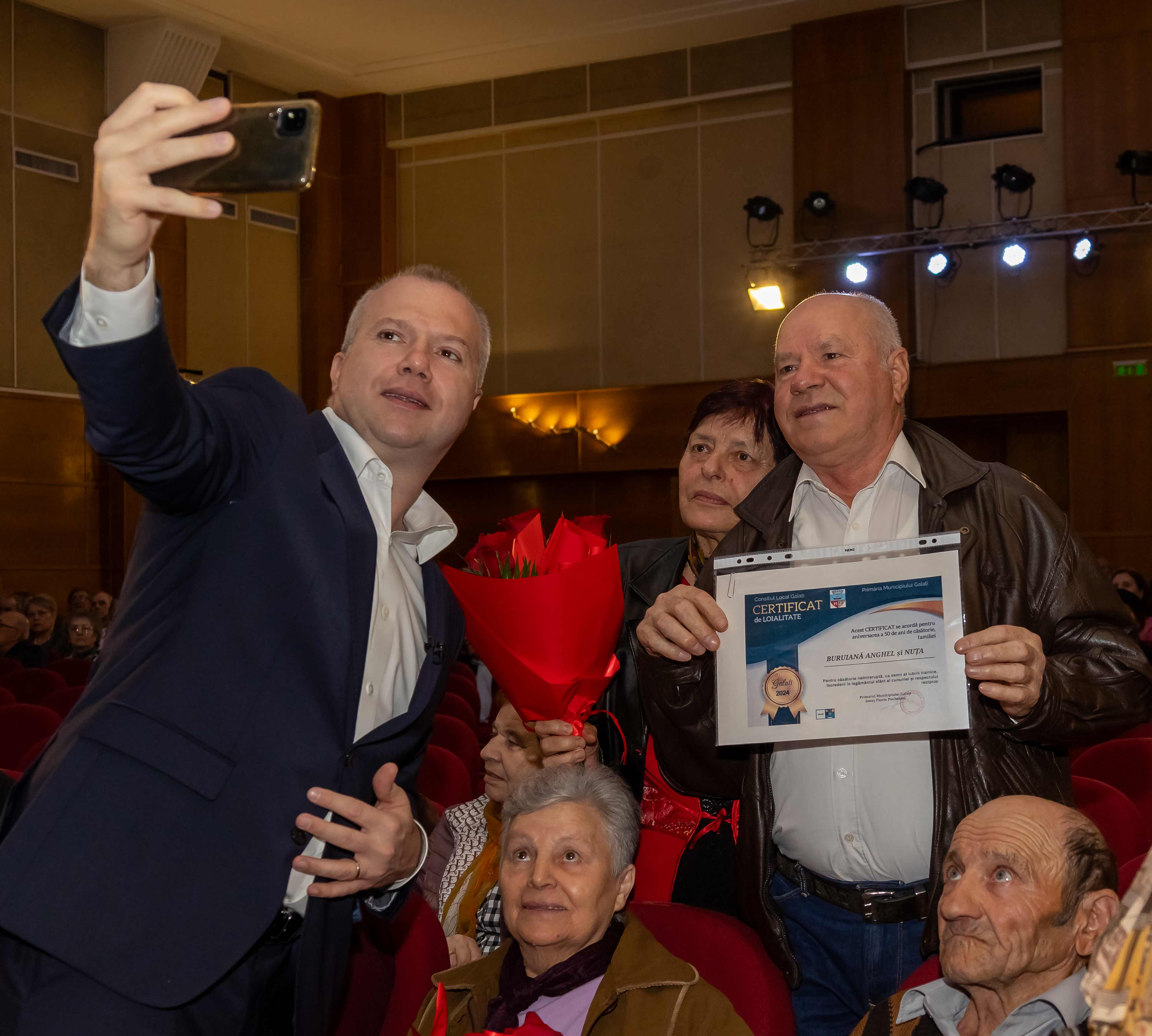 O nouă ceremonie de premiere a cuplurilor de aur