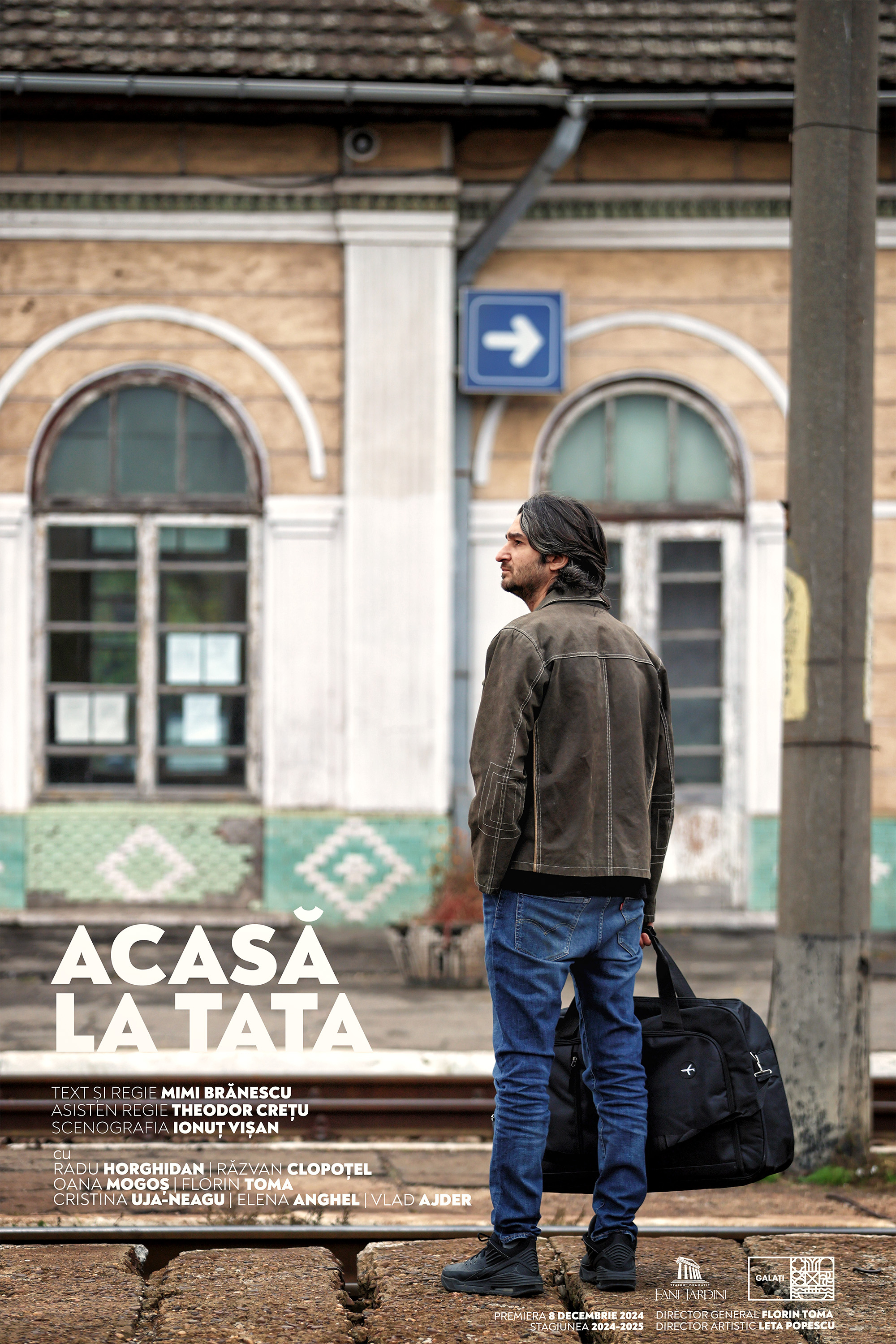 „Acasă la tata”, o nouă premieră la Teatrul Dramatic „Fani Tardini”