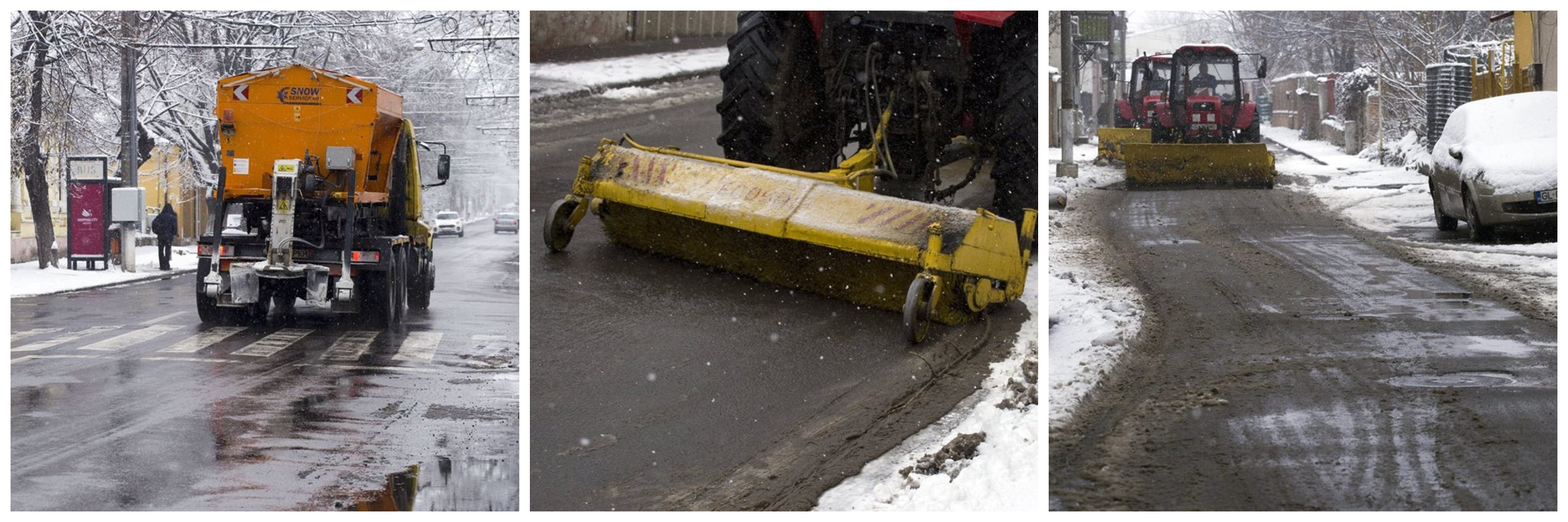 Ecosal. 22 de utilaje acționează pentru deszăpezire